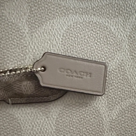 Coach Tan Signature Satchel